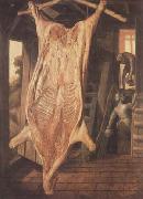 Joachim Beuckelaer Slaughtered Pig (mk14) Spain oil painting artist